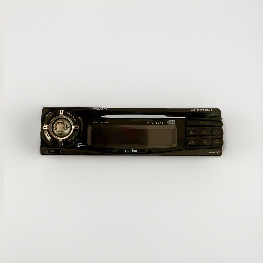 CLARION DRB2475 Replacement Faceplate For Car Stereo